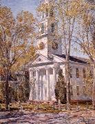 Childe Hassam Church at Old Lyme Germany oil painting artist